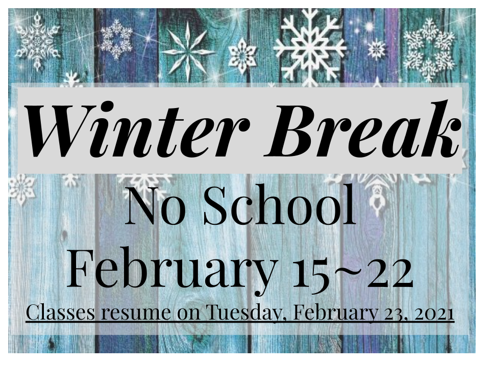 LISD Winter Break Lumberton Middle School